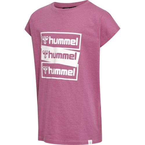 Hummel Hmlcaritas T-Shirt S/S - heather rose (Grösse: 110) von Hummel