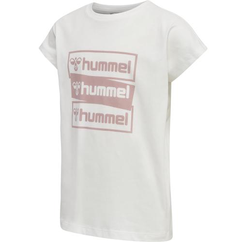 Hummel Hmlcaritas T-Shirt S/S - marshmallow (Grösse: 134) von Hummel