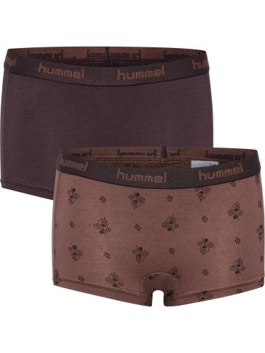 Hummel Hmlcarolina Hipsters 2-Pack - raisin (Grösse: 110/116) von Hummel