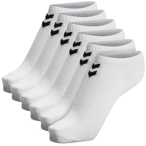 Hummel Hmlchevron 6-Pack Ankle Socks - white/white (Grösse: 36-40) von Hummel