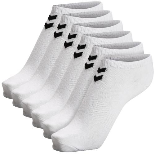 Hummel Hmlchevron 6-Pack Ankle Socks - white (Grösse: 41-45) von Hummel