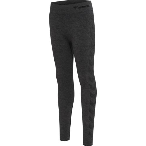 Hummel Hmlci Junior Seamless Tights - black melange (Grösse: 140/152) von Hummel