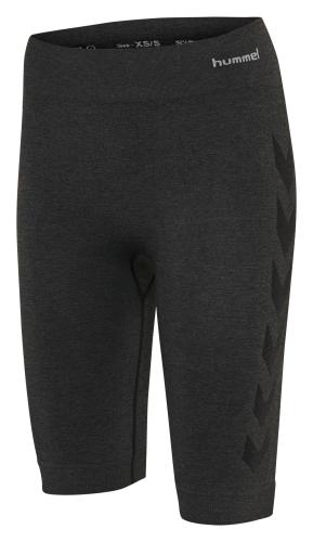 Hummel Hmlci Seamless Cycling Shorts - black melange (Grösse: M) von Hummel