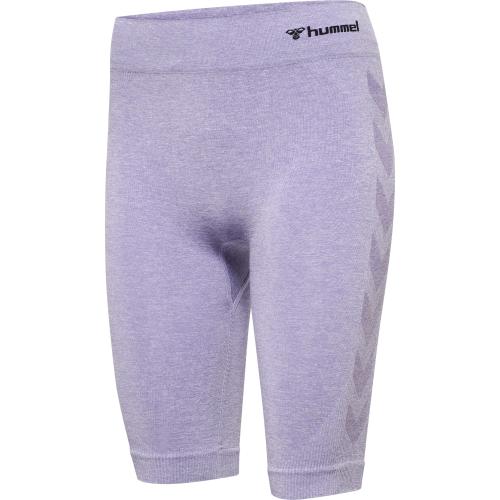 Hummel Hmlci Seamless Cycling Shorts - lavender melange (Grösse: XS) von Hummel