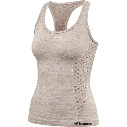 Hummel Hmlci Seamless Top - driftwood melange (Grösse: L) von Hummel