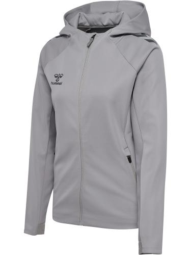 Hummel Hmlcima 2.0 Zip Hoodie Woman - alloy (Grösse: 2XL) von Hummel