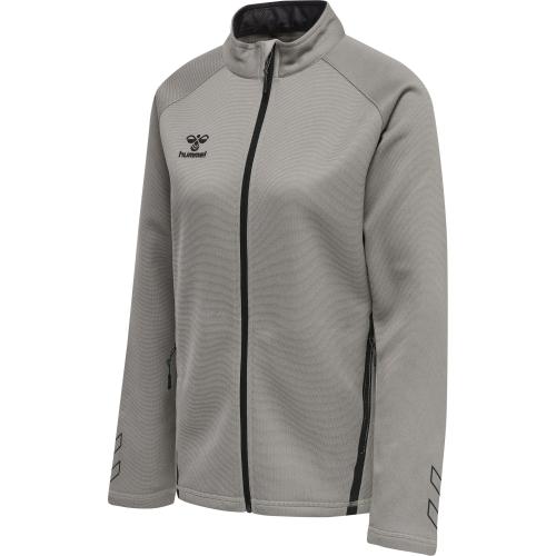 Hummel Hmlcima Xk Zip Jacket Woman - grey melange (Grösse: S) von Hummel