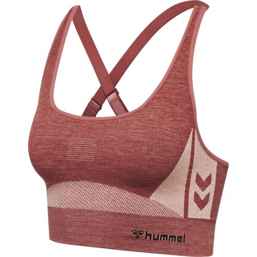 Hummel Hmlclea Seamless Sports Top - withered rose/rose tan melange (Grösse: S) von Hummel