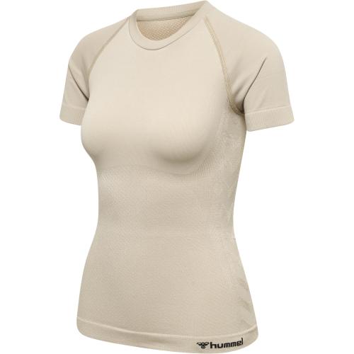 Hummel Hmlclea Seamless Tight T-Shirt - chateau gray (Grösse: M) von Hummel