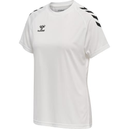 Hummel Hmlcore Xk Core Poly T-Shirt S/S Woman - white (Grösse: S) von Hummel