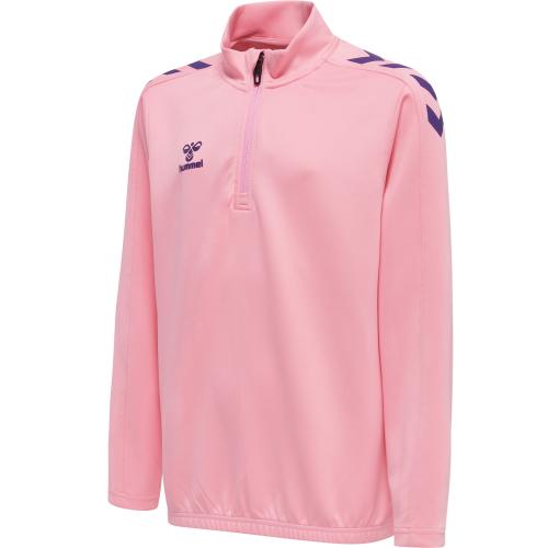 Hummel Hmlcore Xk Half Zip Poly Sweat Kids - cotton candy (Grösse: 128) von Hummel