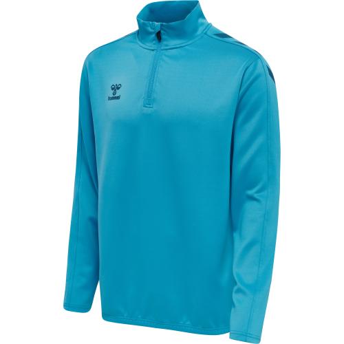 Hummel Hmlcore Xk Half Zip Poly Sweat - blue danube (Grösse: M) von Hummel