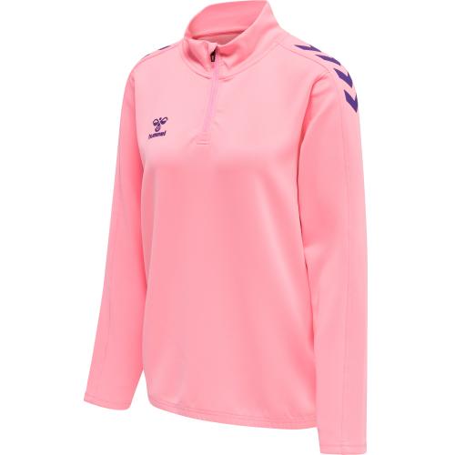 Hummel Hmlcore Xk Half Zip Sweat Woman - cotton candy (Grösse: M) von Hummel