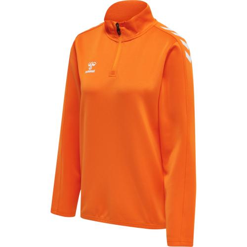 Hummel Hmlcore Xk Half Zip Sweat Woman - orange tiger (Grösse: 2XL) von Hummel