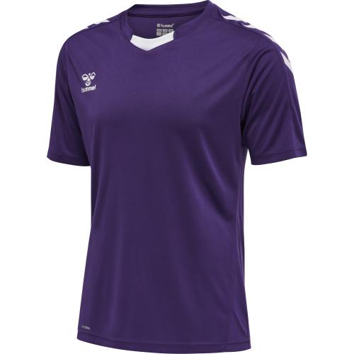 Hummel Hmlcore Xk Poly Jersey S/S - acai/white (Grösse: 3XL) von Hummel