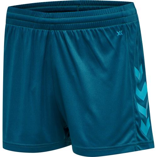 Hummel Hmlcore Xk Poly Shorts Woman - blue coral (Grösse: M) von Hummel