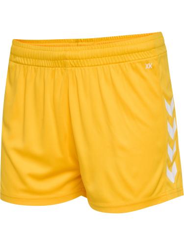 Hummel Hmlcore Xk Poly Shorts Woman - sports yellow (Grösse: XL) von Hummel