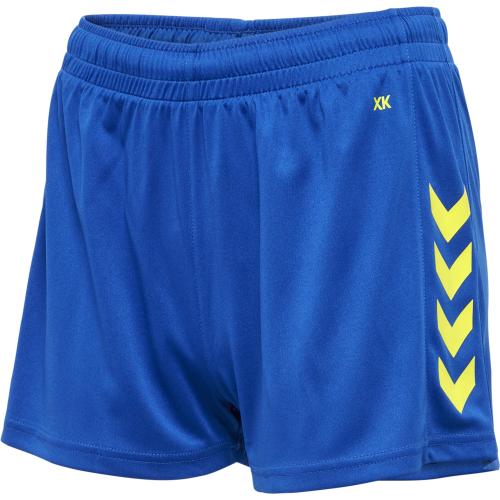 Hummel Hmlcore Xk Poly Shorts Woman - true blue/blazing yellow (Grösse: XL) von Hummel