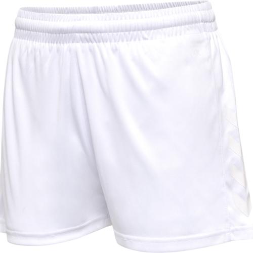 Hummel Hmlcore Xk Poly Shorts Woman - white/white (Grösse: XL) von Hummel