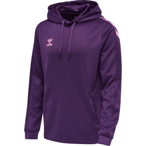 Hummel Hmlcore Xk Poly Sweat Hoodie - acai (Grösse: L) von Hummel