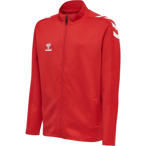 Hummel Hmlcore Xk Poly Zip Sweat Kids - true red (Grösse: 116) von Hummel