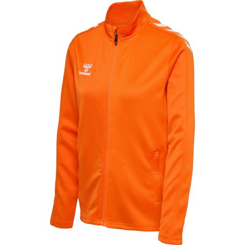 Hummel Hmlcore Xk Poly Zip Sweat Woman - orange tiger (Grösse: 2XL) von Hummel