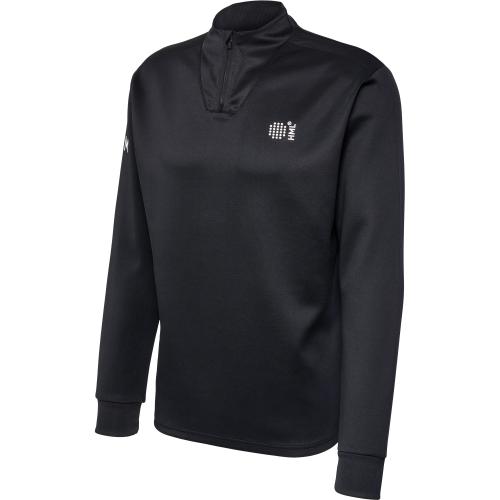 Hummel Hmlcourt Half Zip L/S - black (Grösse: 2XL) von Hummel