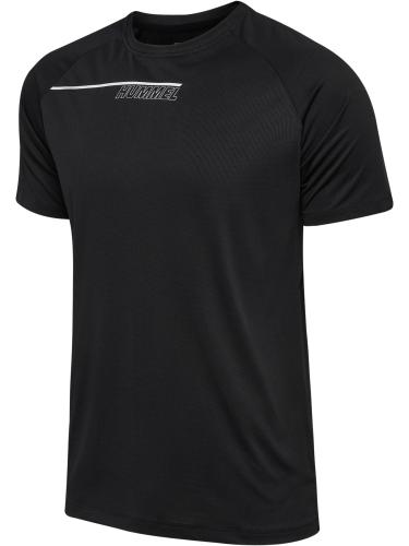 Hummel Hmlcourt Light Weight T-Shirt - black (Grösse: M) von Hummel