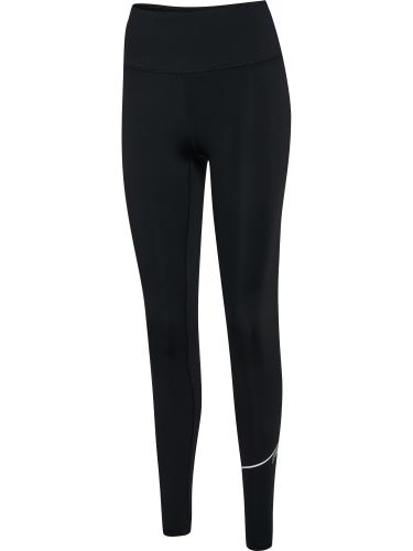 Hummel Hmlcourt Mid Waist Pocket Tights W - black (Grösse: L) von Hummel