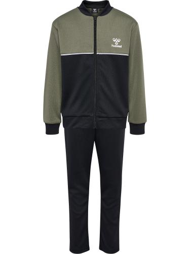 Hummel Hmldallas Tracksuit - dusty olive (Grösse: 110) von Hummel