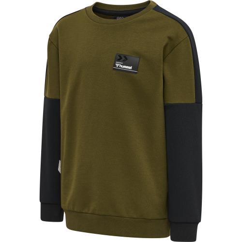 Hummel Hmledward Sweatshirt - dark olive (Grösse: 110) von Hummel