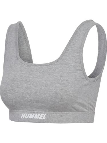 Hummel Hmlelemental Cotton Sports Top - grey melange (Grösse: 2XL) von Hummel