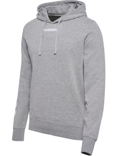 Hummel Hmlelemental Hoodie - grey melange (Grösse: XL) von Hummel