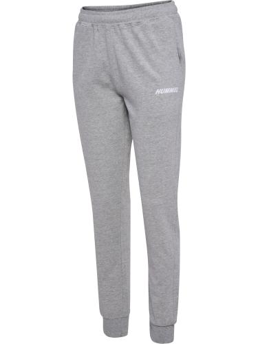 Hummel Hmlelemental Regular Pants Woman - grey melange (Grösse: L) von Hummel