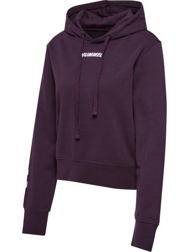 Hummel Hmlelemental Short Hoodie Woman - plum perfect (Grösse: S) von Hummel