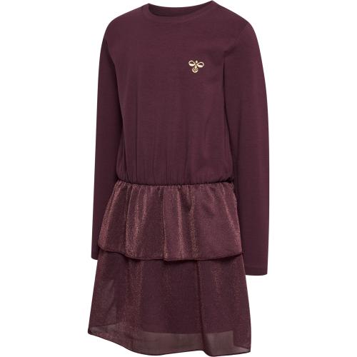 Hummel Hmlelly Dress - chocolate truffle (Grösse: 104) von Hummel