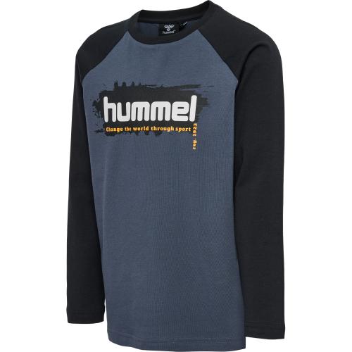 Hummel Hmleskil T-Shirt L/S - ombre blue (Grösse: 110) von Hummel