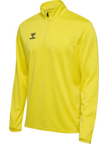 Hummel Hmlessential Half-Zip - blazing yellow (Grösse: 2XL) von Hummel