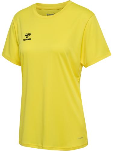 Hummel Hmlessential Jersey S/S Woman - blazing yellow (Grösse: L) von Hummel