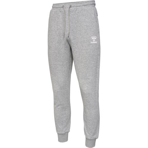 Hummel Hmlfav Regular Logo Sweatpants - grey melange (Grösse: L) von Hummel