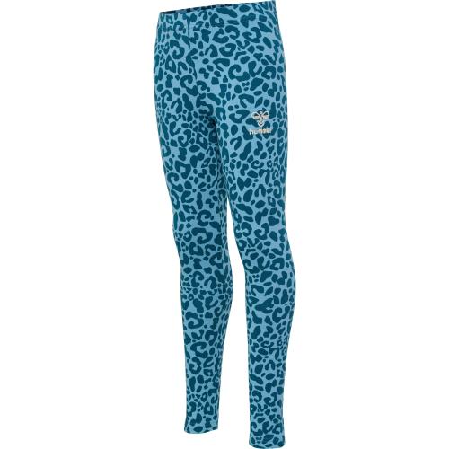 Hummel Hmlflowy Aop Tights - blue coral (Grösse: 110) von Hummel