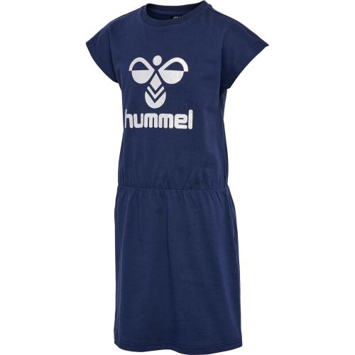 Hummel Hmlflowy Dress S/S - black iris (Grösse: 110) von Hummel