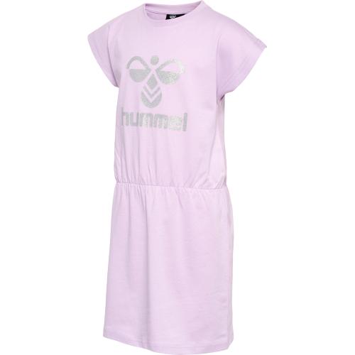 Hummel Hmlflowy Dress S/S - orchid bloom (Grösse: 116) von Hummel