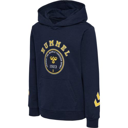 Hummel Hmlgeography Hoodie - black iris (Grösse: 122) von Hummel