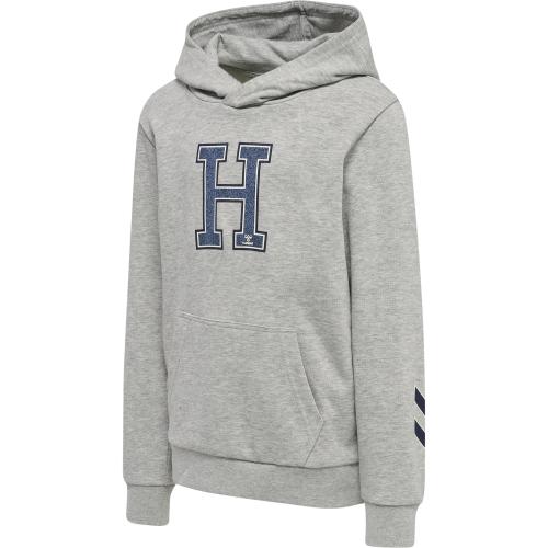 Hummel Hmlgeography Hoodie - light grey melange (Grösse: 140) von Hummel