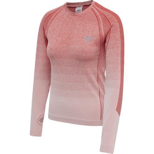 Hummel Hmlgg12 Training Seamless L/S Woman - aura orange melange (Grösse: 2XL) von Hummel