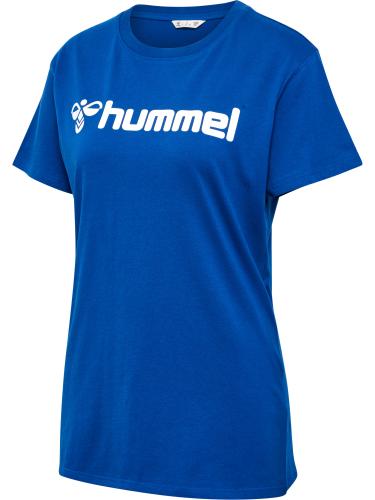 Hummel Hmlgo 2.0 Logo T-Shirt S/S Woman - true blue (Grösse: XL) von Hummel