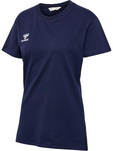 Hummel Hmlgo 2.0 T-Shirt S/S Woman - marine (Grösse: XS) von Hummel