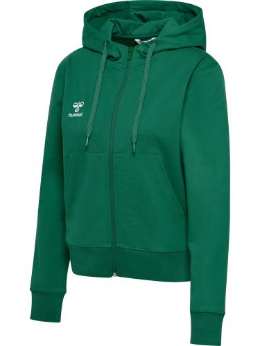 Hummel Hmlgo 2.0 Zip Hoodie Woman - evergreen (Grösse: L) von Hummel