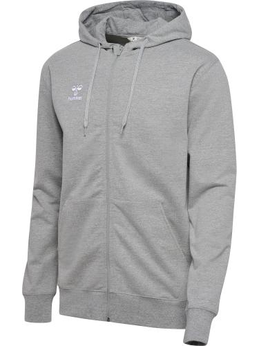 Hummel Hmlgo 2.0 Zip Hoodie - grey melange (Grösse: 2XL) von Hummel